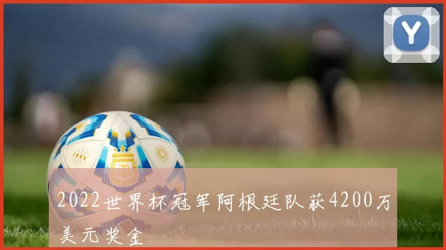 2022世界杯冠军阿根廷队获4200万美元奖金